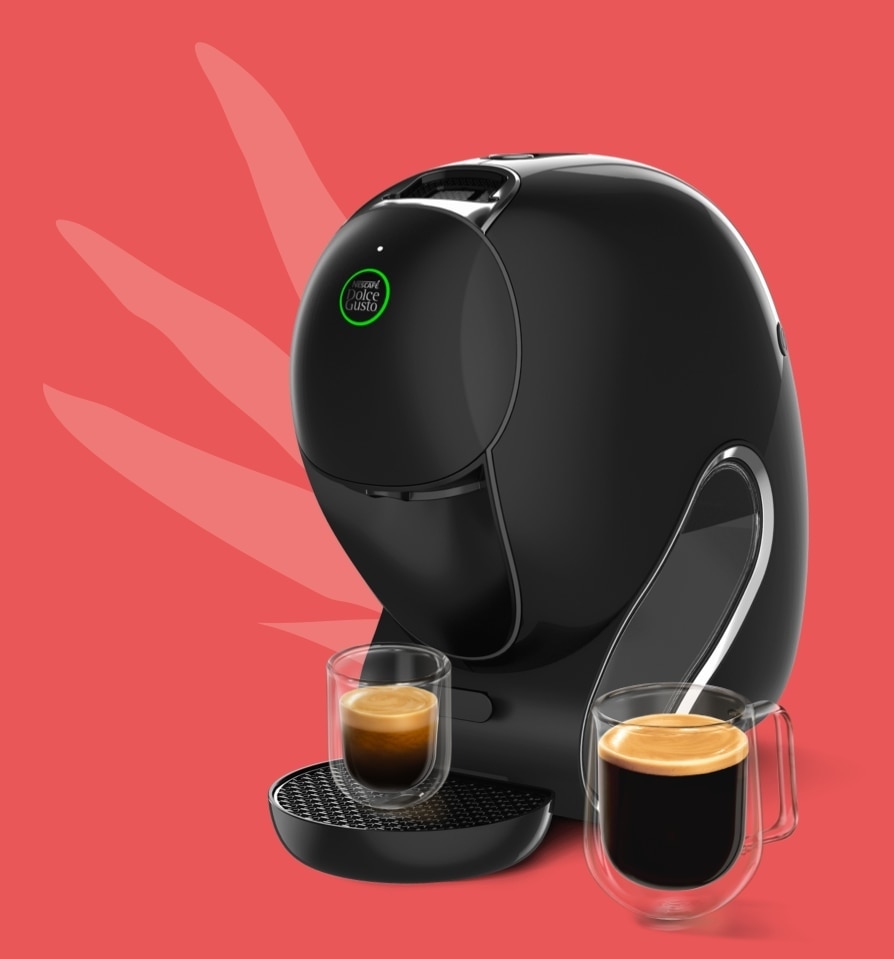 NEO Caffè machine met een assortiment van dranken