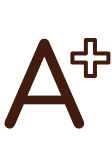 A+ energy score icon