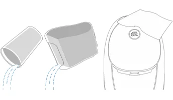 Cup and water tank being emptied