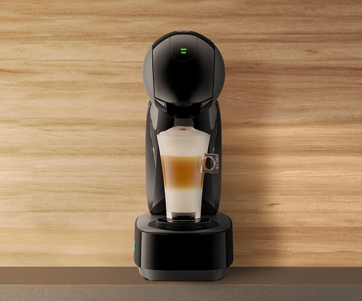 NESCAF&Eacute; Dolce Gusto Infinissima Touch Zwart automatisch van Krups&reg; koffiemachine - close up