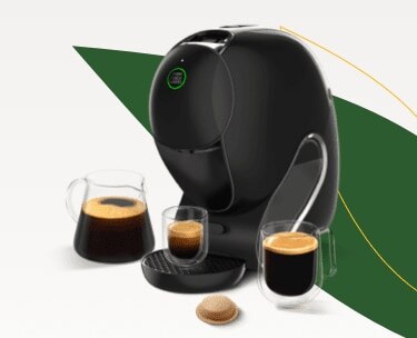 NEO Caffè machine met een assortiment van dranken