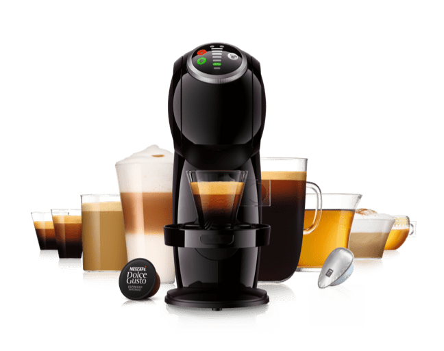 Productaanbod van de ORIGINAL machine en drankjes