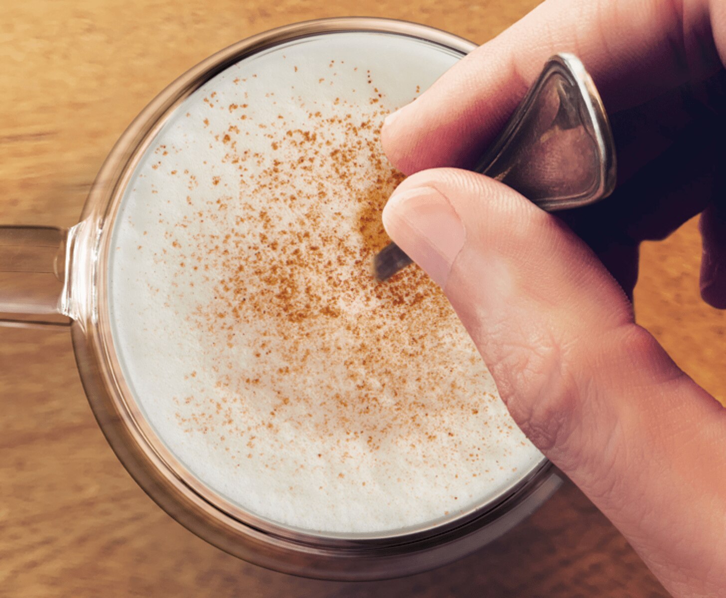 mok met cappuccino